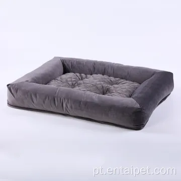 Cão retanânia de borda levantada camas de gato lavável
